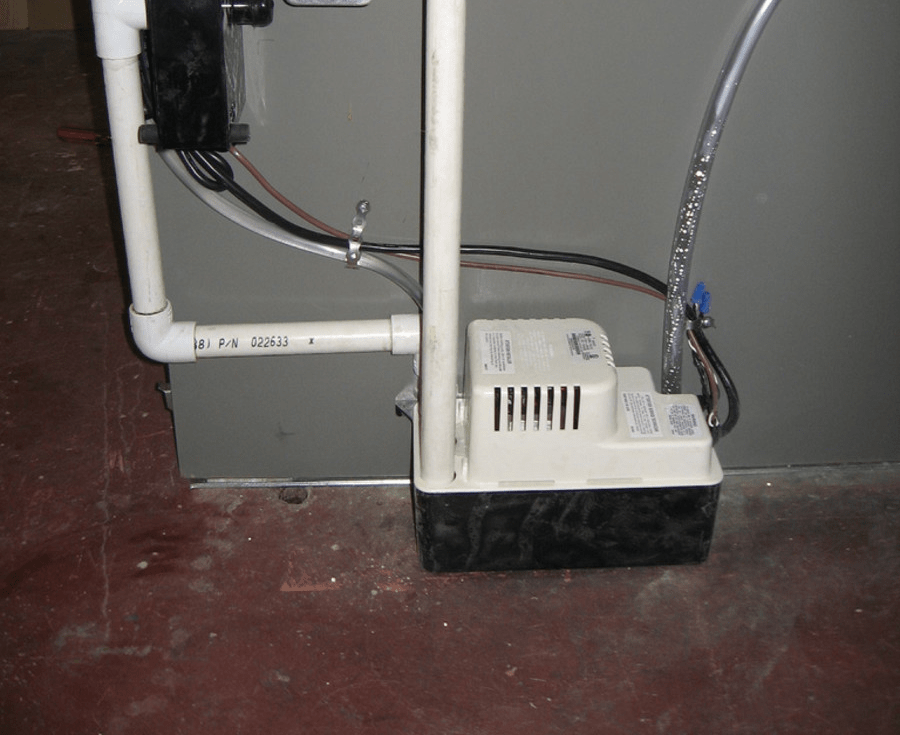Damaged Condensate pump