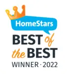 HomeStars Best of Award 2022 Furnace repair Scarborough