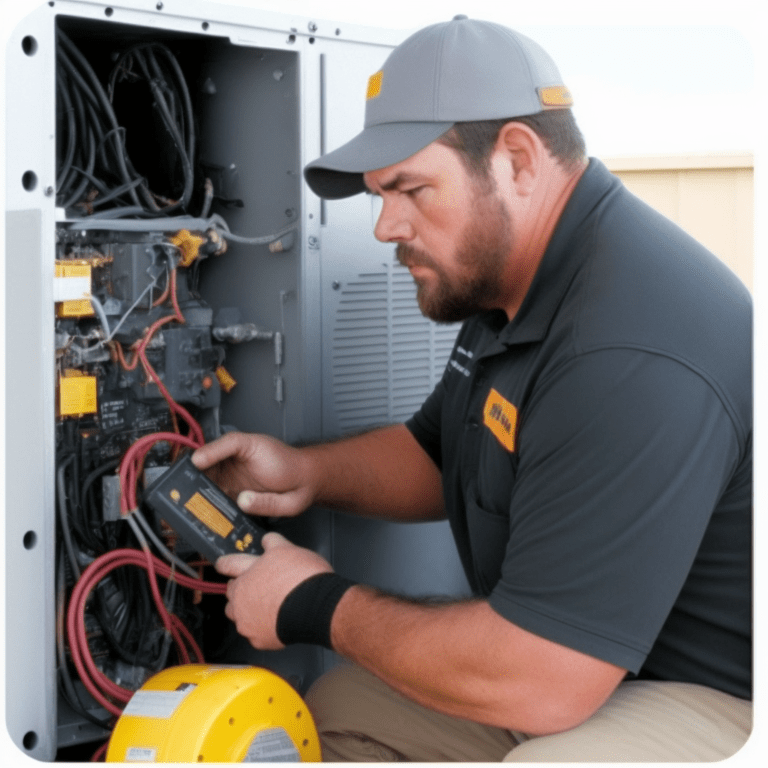 AirPoint technician performing HVAC repair in Toronto 2023