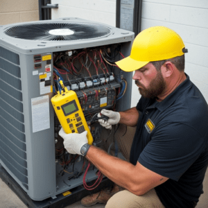 AirPoint technician using advanced HVAC tools and techniques 2023