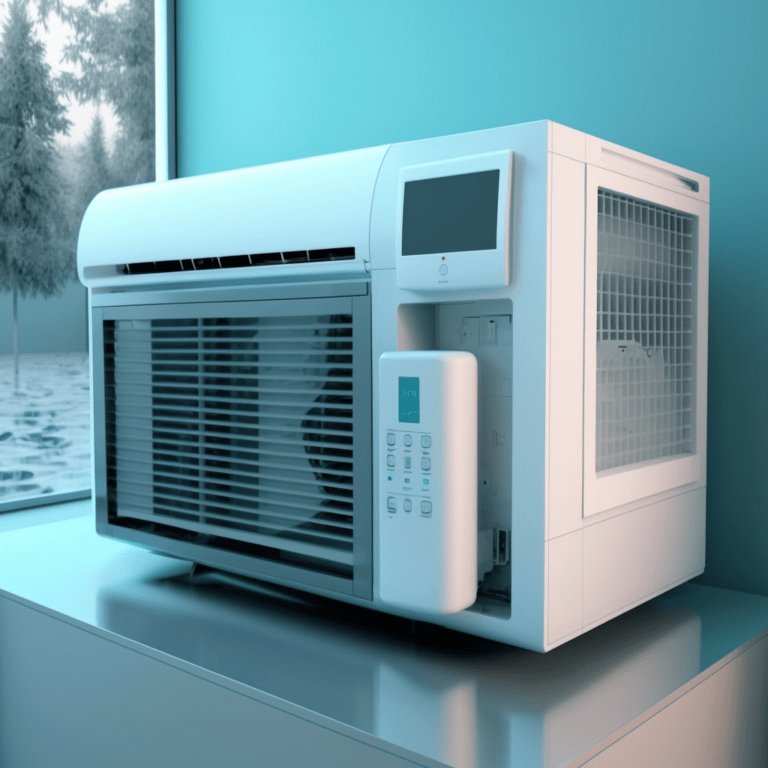 High-efficiency central air conditioner in Toronto home